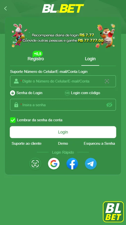 Ilustração de Acesse o cassino online blbet com login rápido e seguro